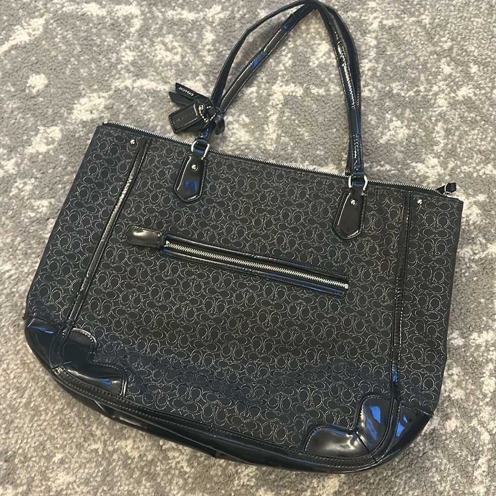 Coach Patterned Tote Bag - Picture 2 of 16